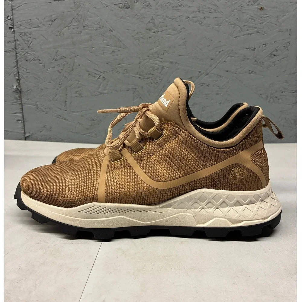 Timberland Brooklyn Aerocore Mesh Oxford Sneakers Mens 8.5 Brown Hiking Trail